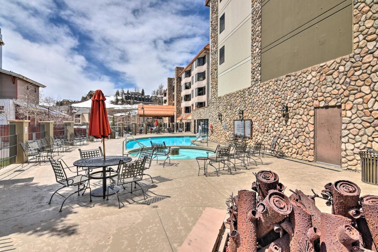Ski-Inandski-Out Crested Butte Studio With Pool Access מראה חיצוני תמונה