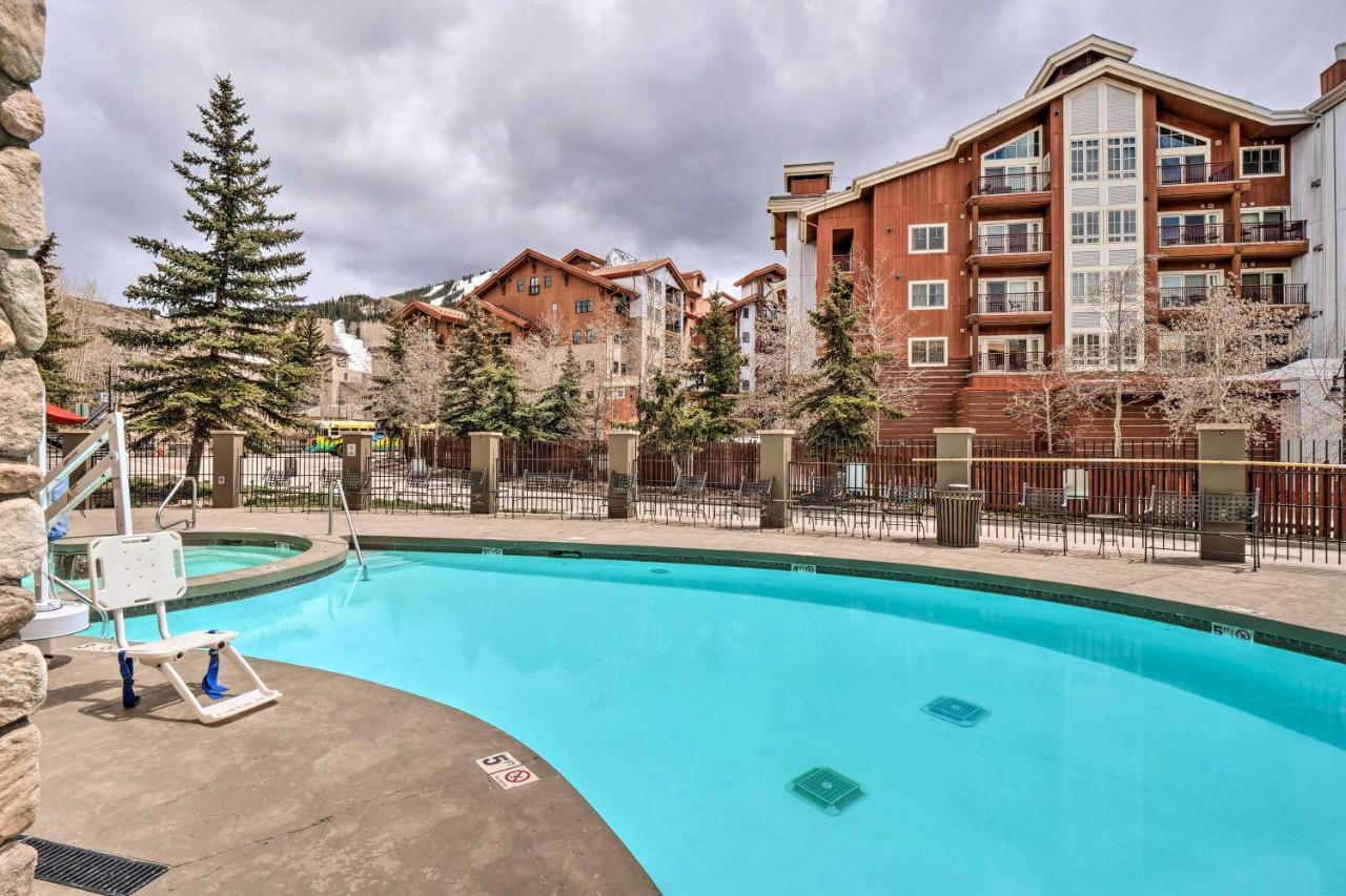 Ski-Inandski-Out Crested Butte Studio With Pool Access מראה חיצוני תמונה